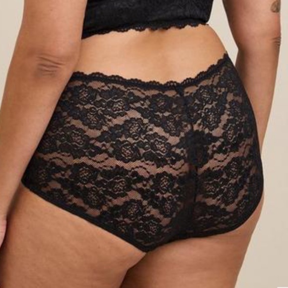 NWT Torrid Lace Boyshort V Waist Panty - Picture 3 of 6